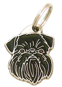 Griffon belga - pet ID tag, dog ID tags, pet tags, personalized pet tags MjavHov - engraved pet tags online